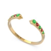 Petite Modern Pave Sandasta Ring