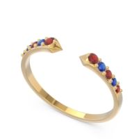 Petite Modern Pave Sandasta Ring