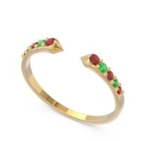 Petite Modern Pave Sandasta Ring