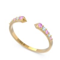 Petite Modern Pave Sandasta Ring