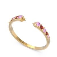 Petite Modern Pave Sandasta Ring