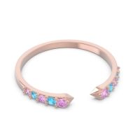 Petite Modern Pave Sandasta Ring