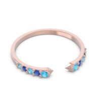 Petite Modern Pave Sandasta Ring