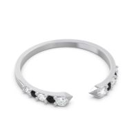 Petite Modern Pave Sandasta Ring