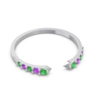 Petite Modern Pave Sandasta Ring