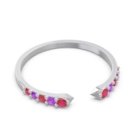 Petite Modern Pave Sandasta Ring