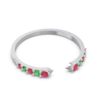 Petite Modern Pave Sandasta Ring