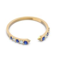 Petite Modern Pave Sandasta Ring