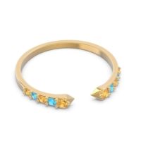 Petite Modern Pave Sandasta Ring