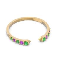 Petite Modern Pave Sandasta Ring