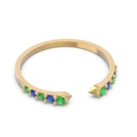 Petite Modern Pave Sandasta Ring