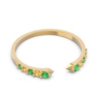 Petite Modern Pave Sandasta Ring