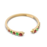 Petite Modern Pave Sandasta Ring