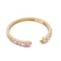 Petite Modern Pave Sandasta Ring