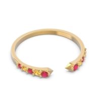 Petite Modern Pave Sandasta Ring