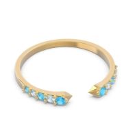 Petite Modern Pave Sandasta Ring
