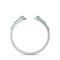 Petite Modern Pave Sandasta Ring