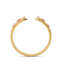 Petite Modern Pave Sandasta Ring