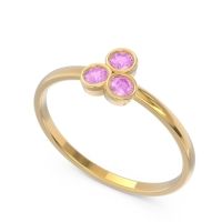 Petite Modern Bezel Zikharin Ring