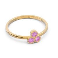 Petite Modern Bezel Zikharin Ring