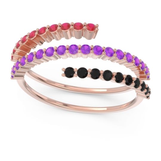 Modern Wrap Pave Upota Ring