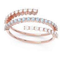 Modern Wrap Pave Upota Ring