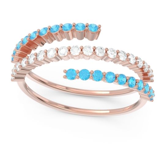 Modern Wrap Pave Upota Ring