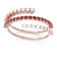 Modern Wrap Pave Upota Ring