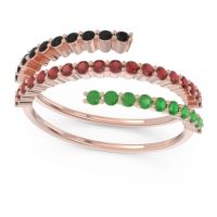 Modern Wrap Pave Upota Ring