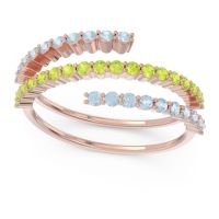 Modern Wrap Pave Upota Ring