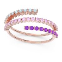 Modern Wrap Pave Upota Ring