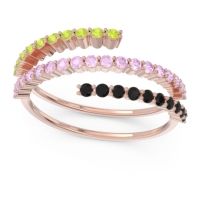 Modern Wrap Pave Upota Ring