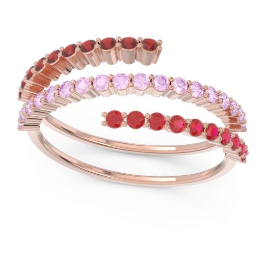 Modern Wrap Pave Upota Ring