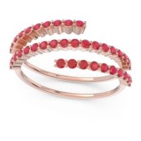 Modern Wrap Pave Upota Ring