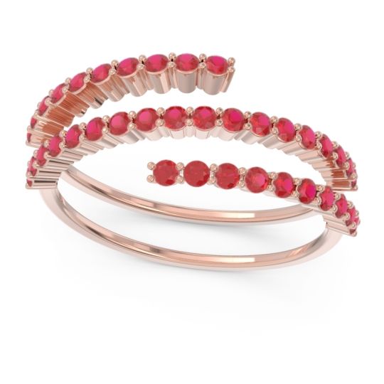 Modern Wrap Pave Upota Ring