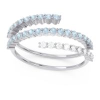 Modern Wrap Pave Upota Ring