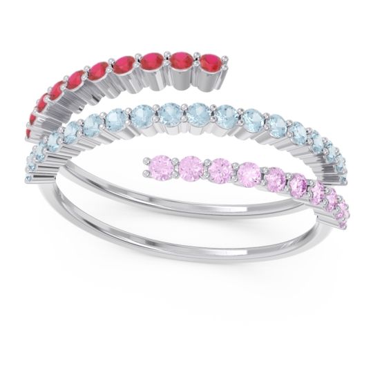 Modern Wrap Pave Upota Ring