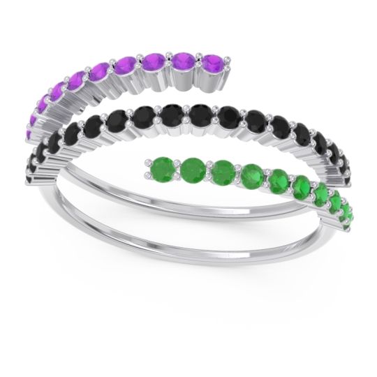 Modern Wrap Pave Upota Ring