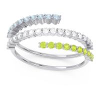 Modern Wrap Pave Upota Ring