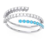 Modern Wrap Pave Upota Ring