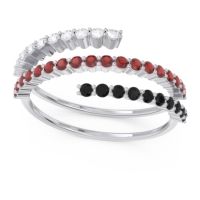 Modern Wrap Pave Upota Ring