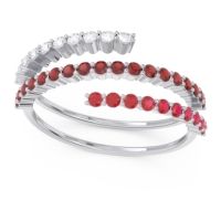 Modern Wrap Pave Upota Ring