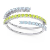 Modern Wrap Pave Upota Ring