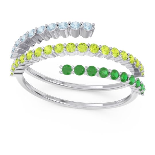 Modern Wrap Pave Upota Ring