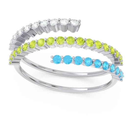 Modern Wrap Pave Upota Ring