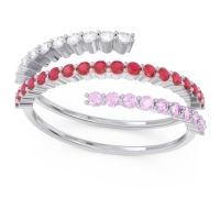 Modern Wrap Pave Upota Ring