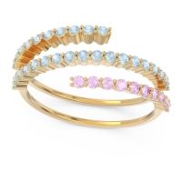 Modern Wrap Pave Upota Ring