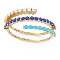 Modern Wrap Pave Upota Ring