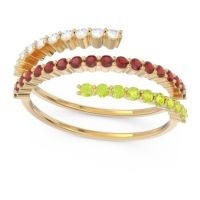 Modern Wrap Pave Upota Ring