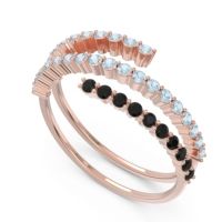 Modern Wrap Pave Upota Ring